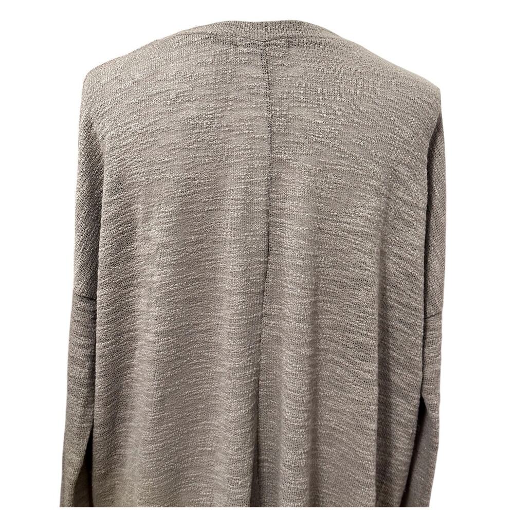 Cherish Long Sleeve Sweater Pullover Marled Design V Neck Boxy Knit Brown Small - Picture 5 of 8